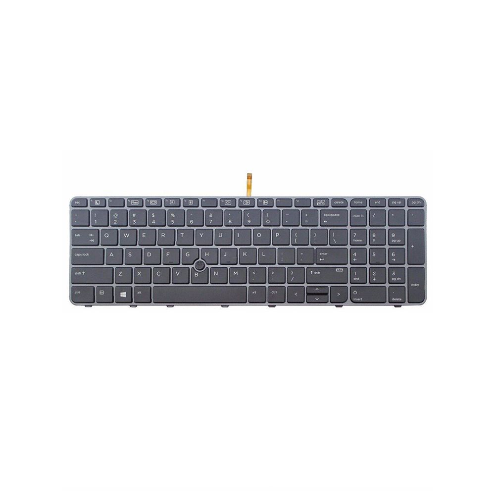 Keyboard HP Zbook 15u G3;backlit, trackpoint, small enter, P/N 821157-001