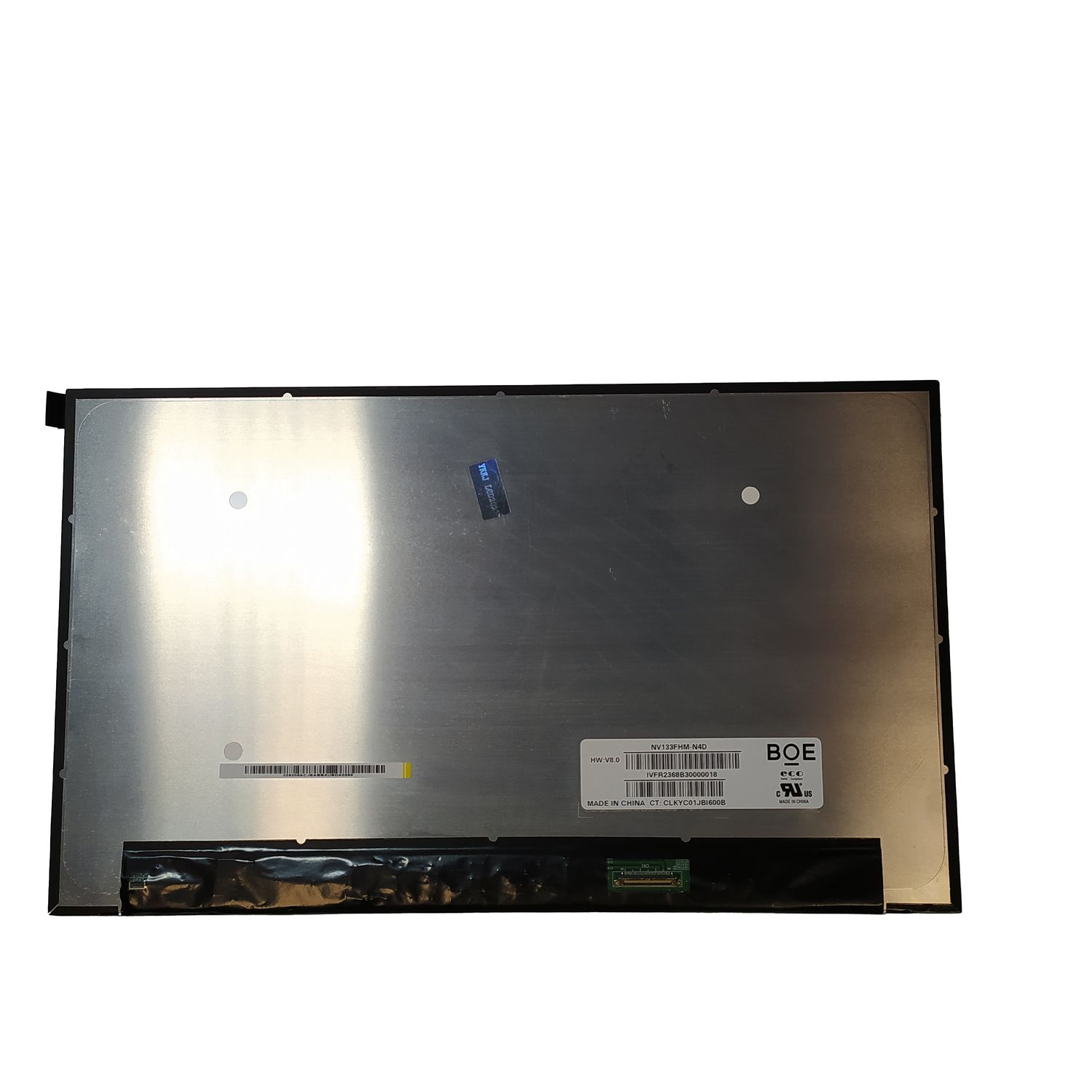 Laptop screen NV133FHM-N4D 13.3&quot; 30pin/FHD/slim/matte/without ears/narrow/chip inside;N133HCA-E5A, NV133FHM-N4D