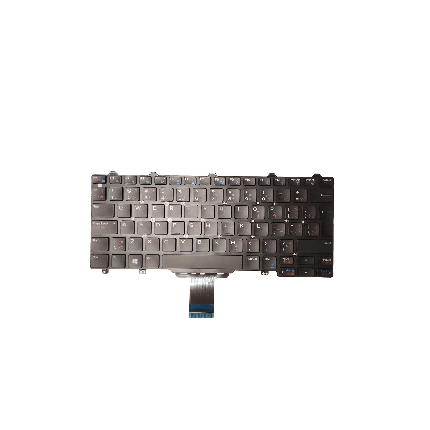Keyboard Dell E7250 / E7270 / E5250 / E5270;big enter, P/N 04PTJF