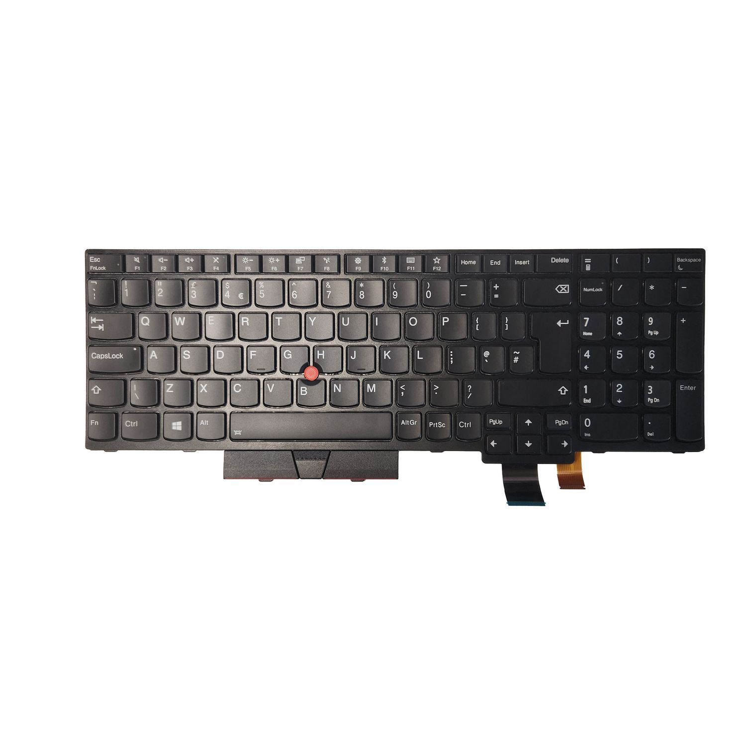 Keyboard Lenovo T570/T580/P51s/P52s;backlit, trackpoint, big enter, P/N 01ER570 (UK)