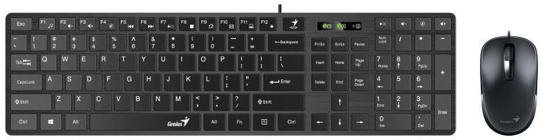 Genius SlimStar C126 HUN billentyűzet + egér
