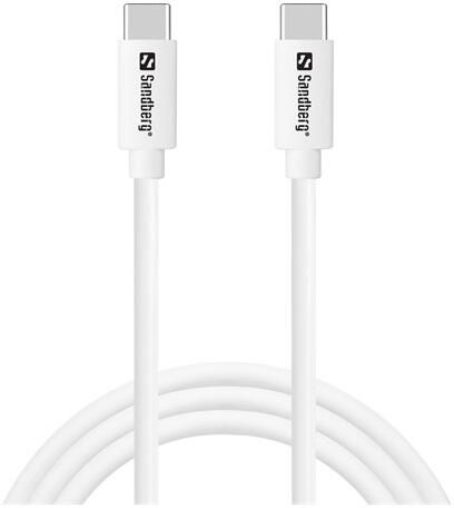 Sandberg 336-52 USB-C-&gt;USB-C 65W 1m kábel