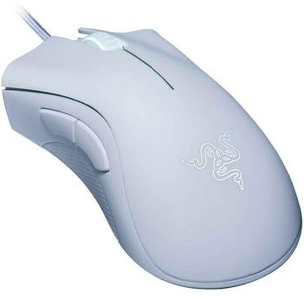 Razer DeathAdder Essential (2021) fehér gamer egér