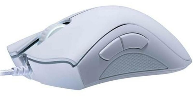 Razer DeathAdder Essential (2021) fehér gamer egér