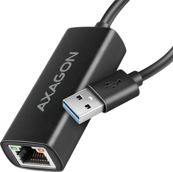 AXAGON ADE-AR USB-A Gigabit RJ45 LAN Adapter fekete