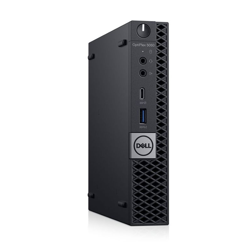 Dell Optiplex 5060 Micro; Core i5 8500T 2.1GHz/8GB RAM/256GB SSD PCIe;Without Internal Speaker/WiFi/BT/Intel UHD Graphics/Win 11 Pro 64-bit