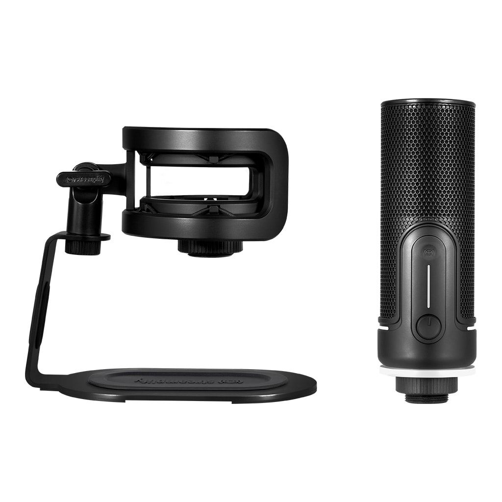 Streamplify MIC PRO USB-s fekete mikrofon