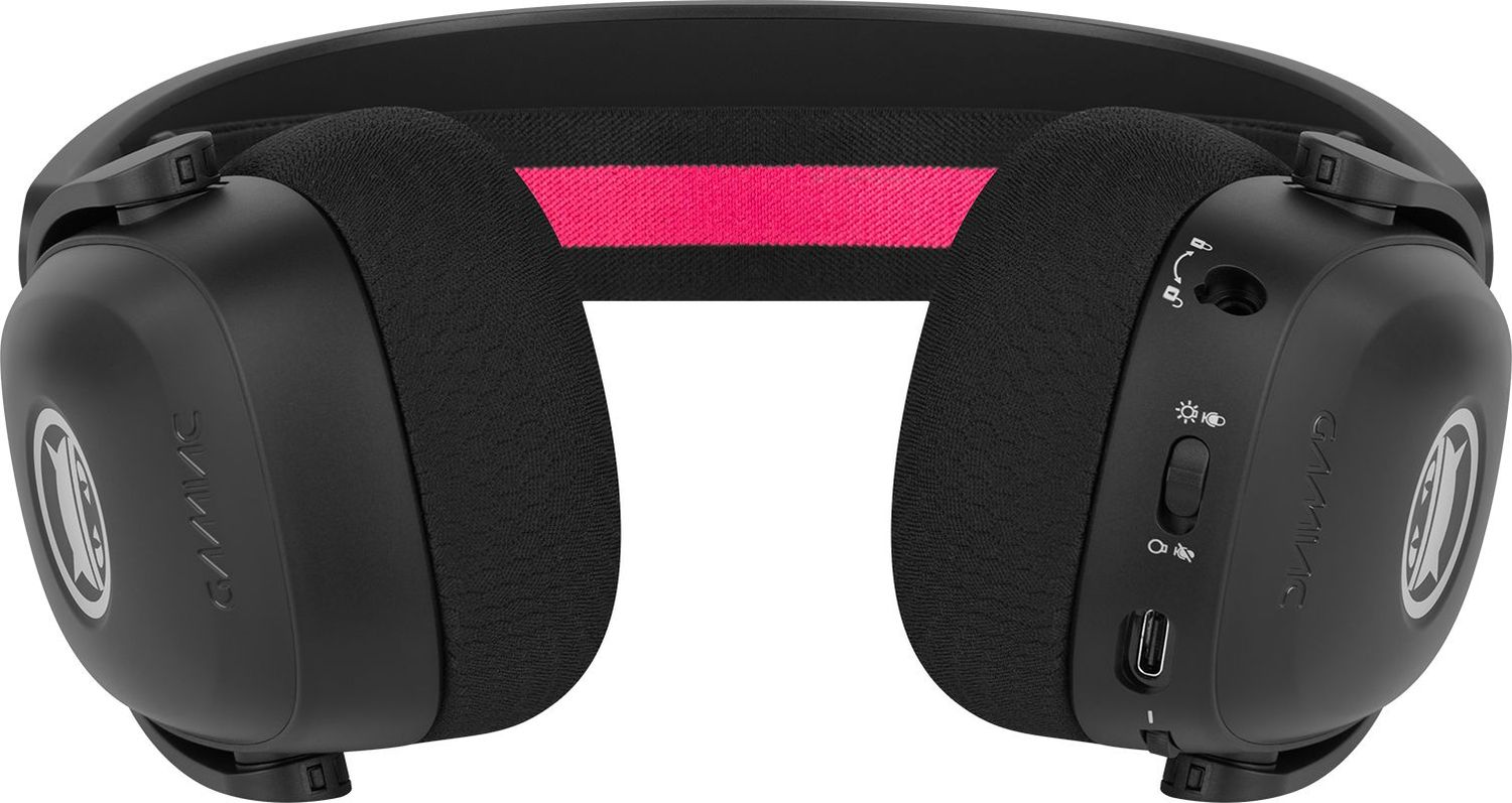 GAMIAC HS71 Gaming Headset fekete