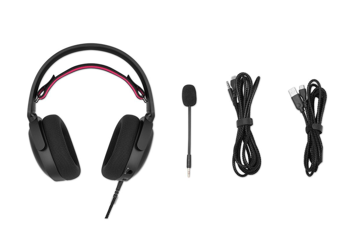 GAMIAC HS71 Gaming Headset fekete