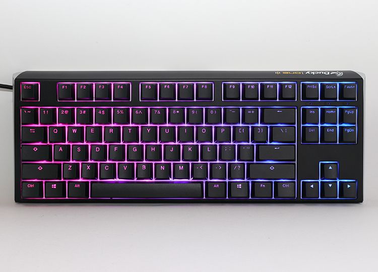 Ducky ONE 3 TKL MX Clear RGB Premium ABS mechanikus billentyűzet HU fekete