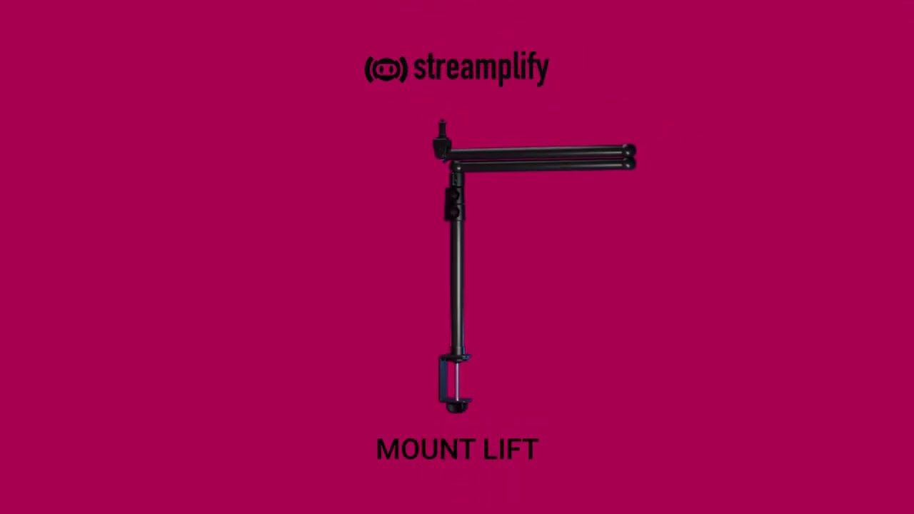 Streamplify MOUNT LIFT mikrofon/kamera/lámpa állvány