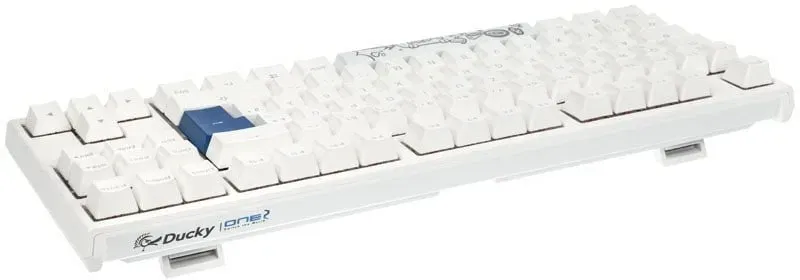 Ducky ONE 2 RGB TKL MX Speed Silver RGB mechanikus billentyűzet HU fehér
