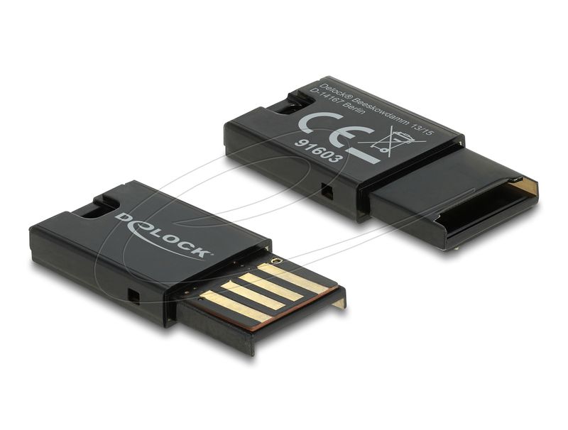 Delock 91603 USB2.0 MicroSD kártyaolvasó