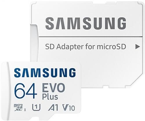 Samsung EVO Plus 64GB SDXC UHS-I U3 MicroSD Memóriakártya