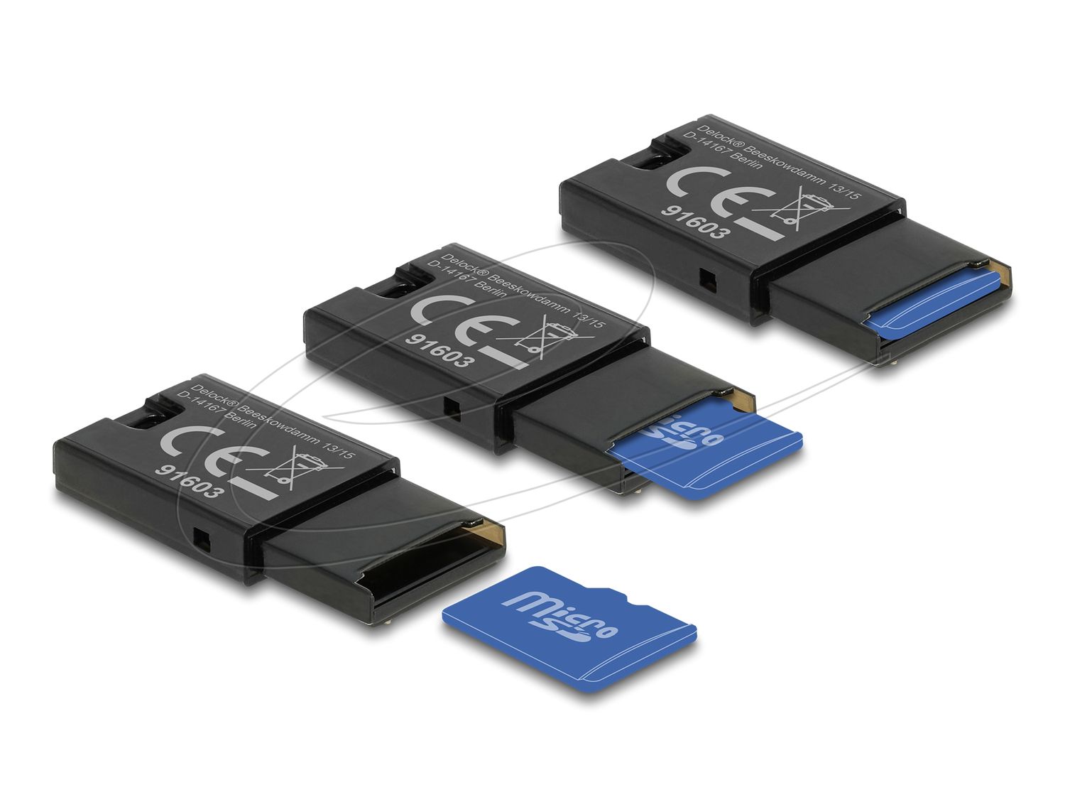 Delock 91603 USB2.0 MicroSD kártyaolvasó