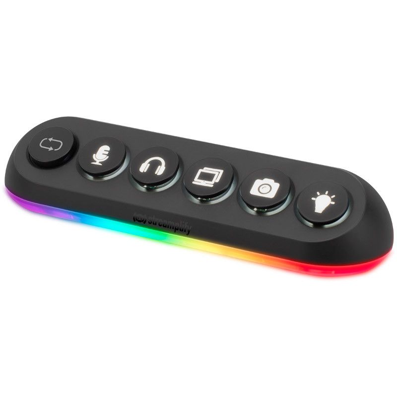 Streamplify Deck 5 RGB 12V USB elosztó fekete