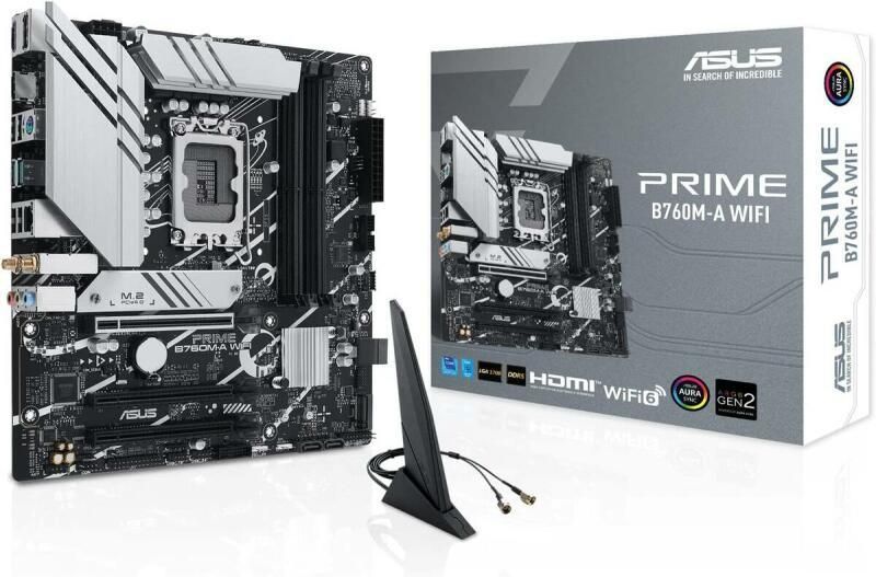 ASUS PRIME B760M-A WIFI DDR5 alaplap