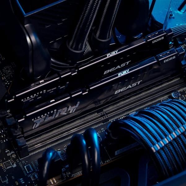 KINGSTON FURY Memória DDR5 16GB 5600MT/s CL36 DIMM Beast Black EXPO