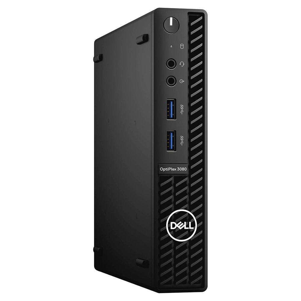 Dell Optiplex 3080 Micro; Core i5 10500T 2.3GHz/16GB RAM/256GB SSD PCIe + 256GB SSD;WiFi/BT/Intel UHD Graphics/Win 11 Pro 64-bit