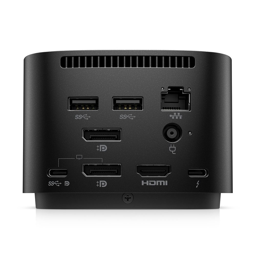 HP ThunderBolt Dock G4; USB-C cable + 280W adaptér;3x USB-C, 1x ThunderBolt 4, 4x USB 3.0, 2x DisplayPort, 1x HDMI, 1x RJ45