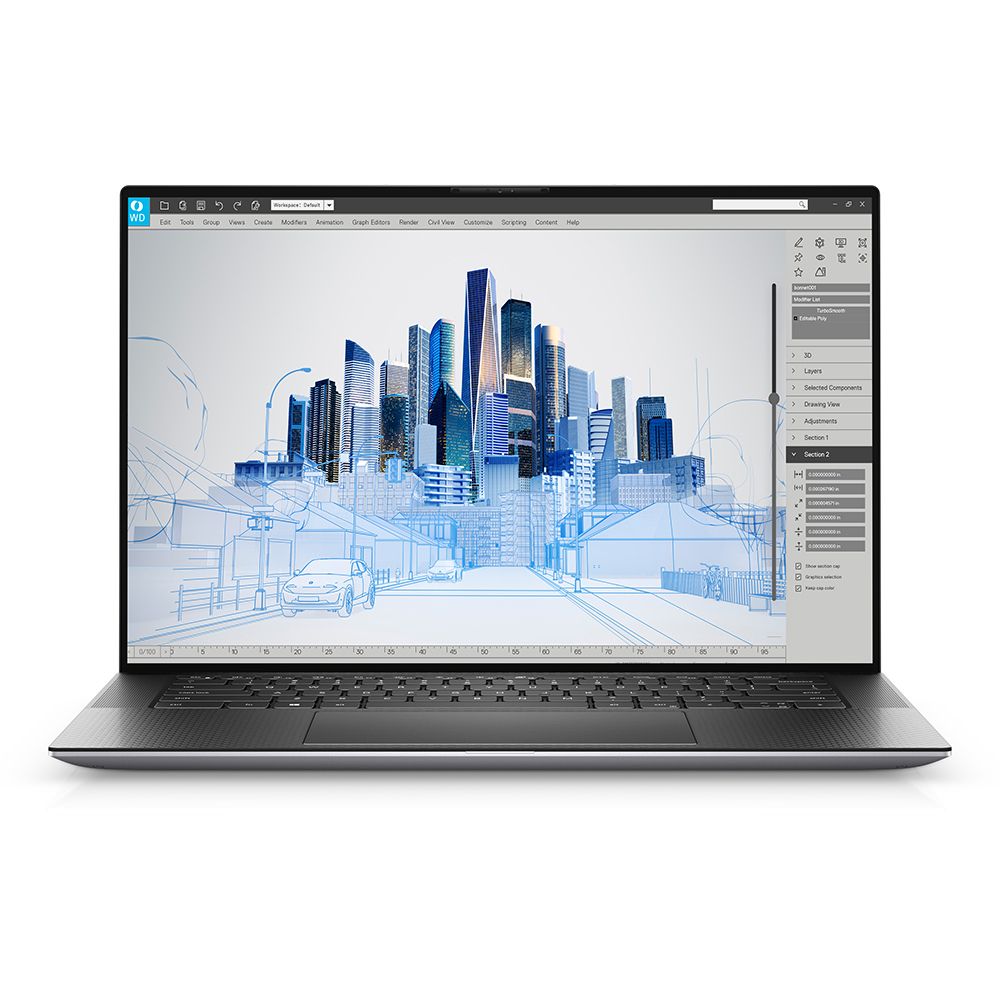 Dell Precision 5560; Core i9 11950H 2.6GHz/32GB RAM/512GB SSD PCIe/batteryCARE;WiFi/BT/FP/webcam/RTX A2000 4GB/15.6 WUXGA (1920x1200)/Win 11 Pro 64-bit