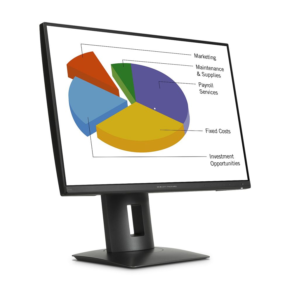LCD HP 24&quot; Z24n; black;1920x1200, 1000:1, 300 cd/m2, DVI, HDMI, DisplayPort, miniDP, USB Hub, AG