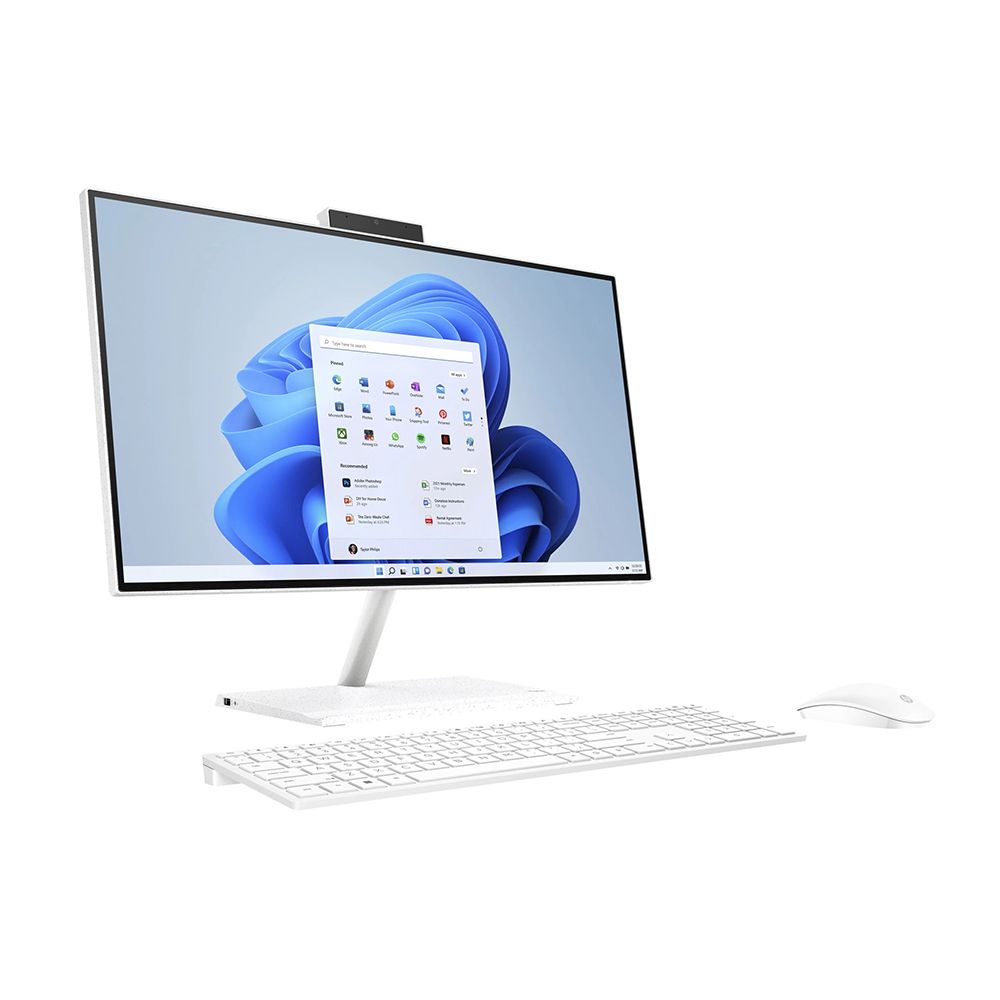 HP 24-ck0001nj All-in-One; Core i5 1235U 1.3GHz/8GB RAM/512GB SSD PCIe;WiFi/BT/webcam/Intel Iris Xe/23.8&quot; FHD (1920x1080)/Win 11 64-bit/Basic Stand