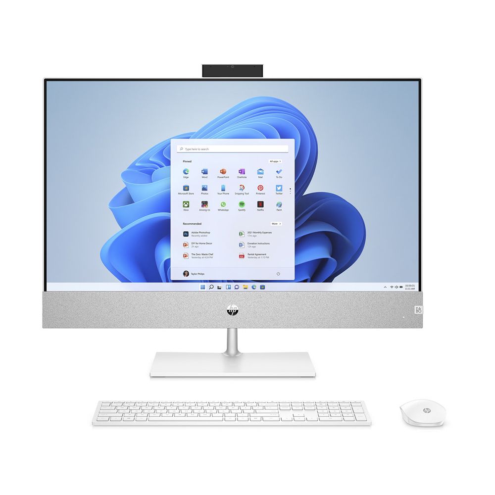 HP Pavilion 27-ca1815no; Core i5 12400T 1.8GHz/16GB RAM/1TB SSD PCIe;WiFi/BT/webcam/Intel UHD Graphics/27&quot; FHD (1920x1080)/Win 11 64-bit