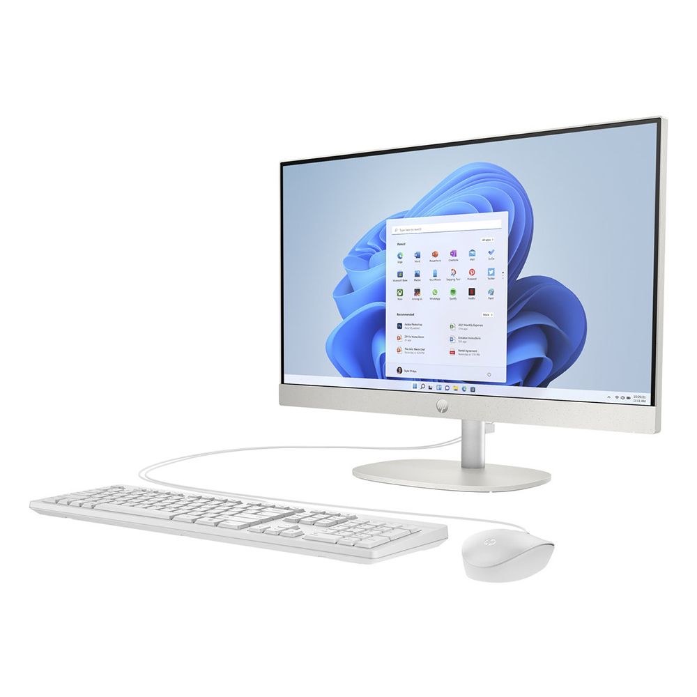 HP 24-cr1004nx All-in-One; Core Ultra 5 125U 1.3GHz/16GB RAM/512GB SSD PCIe;WiFi/BT/webcam/Intel Graphics/23.8&quot; FHD (1920x1080)Touch/Win 11 64-bit/Basic Stand