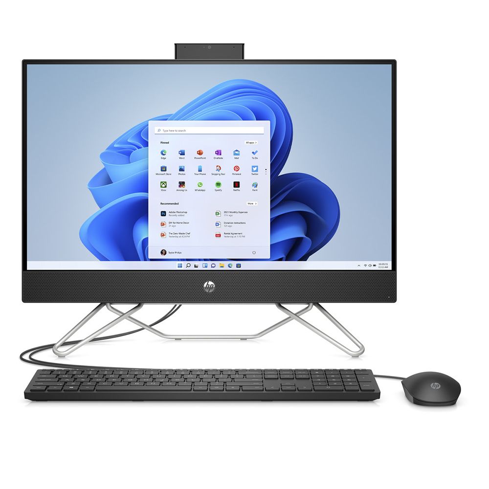 HP 24-cb1292nh All-in-One; Core i3 1215U 1.2GHz/8GB RAM/256GB SSD PCIe;WiFi/BT/webcam/Intel UHD Graphics/23.8&quot; FHD (1920x1080)/Win 11 64-bit/Basic Stand