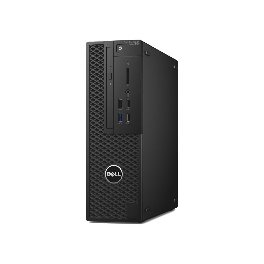 Dell Precision Tower 3420 SFF; Core i7 7700 3.6GHz/16GB RAM/512GB SSD PCIe;Radeon Pro WX 2100 2GB/Win 10 Pro 64-bit
