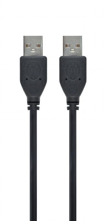 Gembird CCP-USB2-AMAM-6 USB2.0 A-A 1,8m kábel fekete