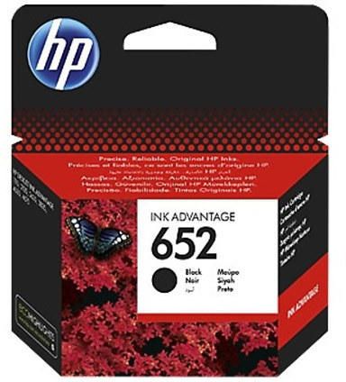 HP F6V25AE no.652XL fekete utángy. tintapatron