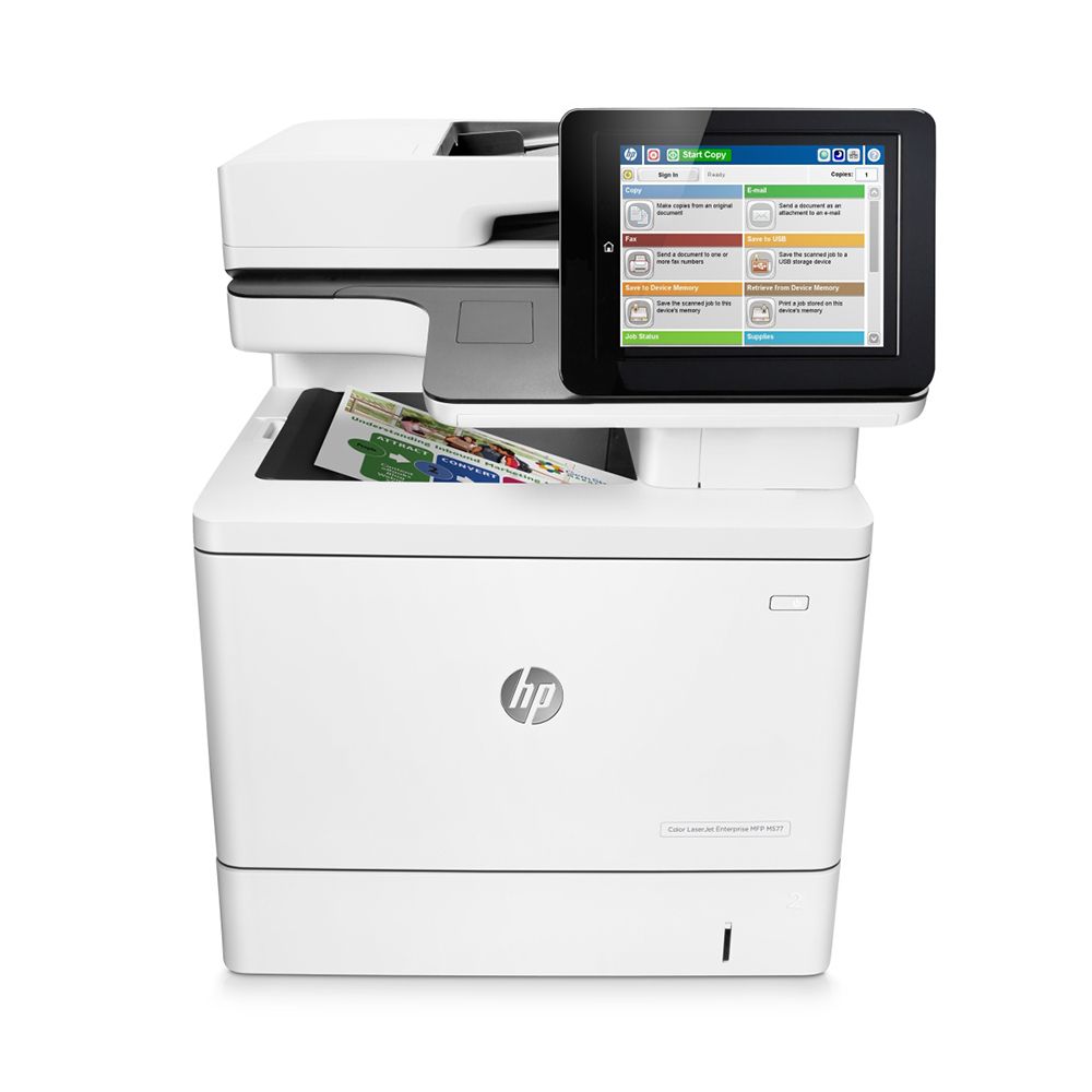 HP Color LaserJet Enterprise MFP M577dn; - 1792MB;JetDirect, Duplex, Scan, Copy, USB port