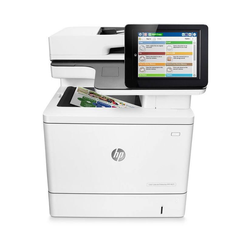 HP Color LaserJet Enterprise MFP M577dn; - 1792MB;JetDirect, Duplex, Scan, Copy, USB port HP Color LaserJet Enterprise MFP M577dn; - 1792MB;JetDirect, Duplex, Scan, Copy, USB port