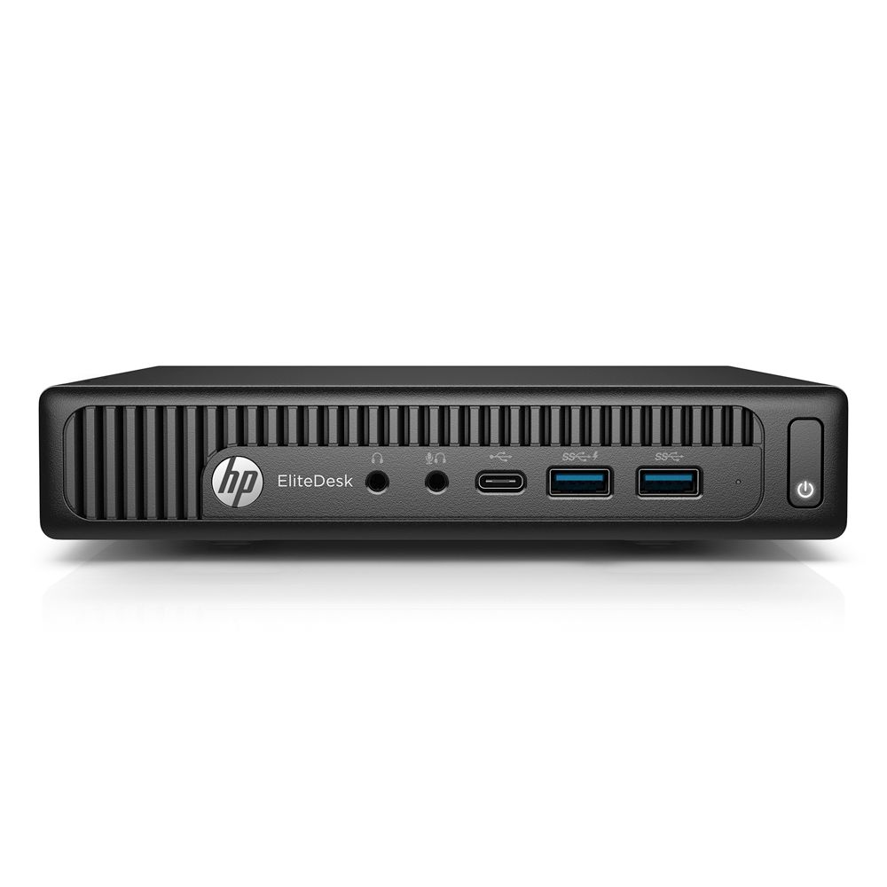 HP EliteDesk 800 G2 DM; Core i3 6100T 3.2GHz/8GB RAM/256GB SSD PCIe;Intel HD Graphics/Win 10 Pro 64-bit