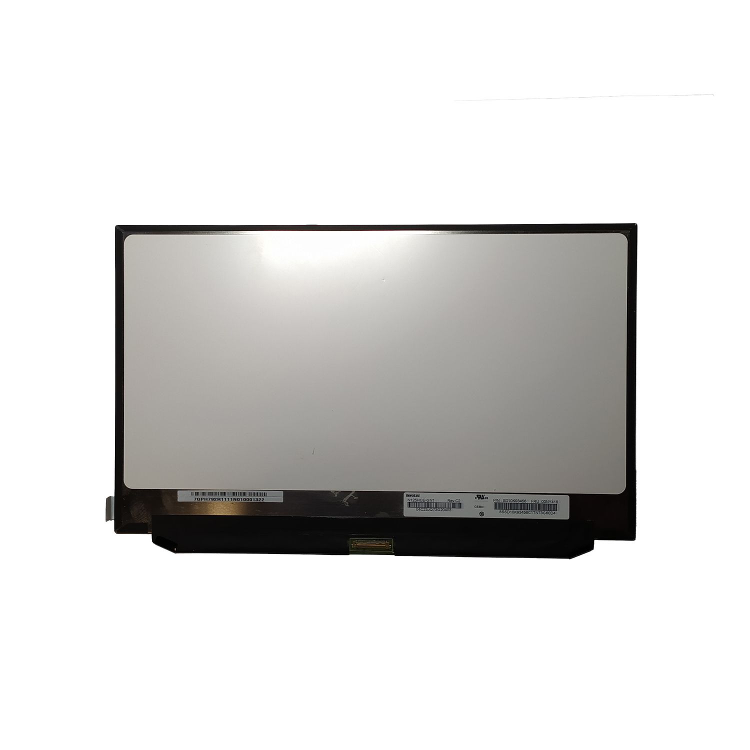 Laptop screen - 12,5&quot; / 30pin / FHD / slim / matte / middle connector ;PN/ N125HCE-GN1