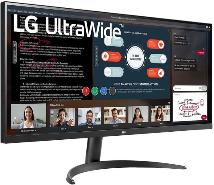 LG 34WP500 34" FHD+ IPS HDMI monitor