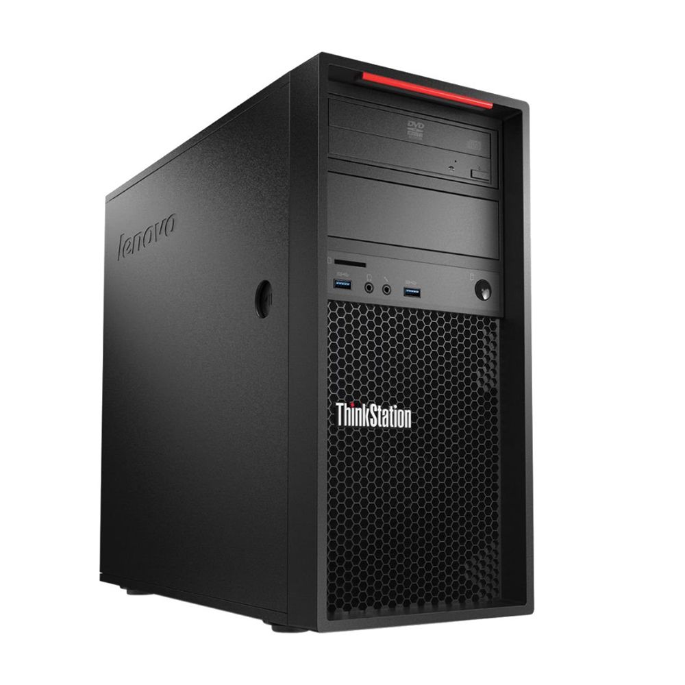 Lenovo ThinkStation P310; Xeon E3-1270 v5 3.6GHz/16GB RAM/256GB SSD PCIe;DVD-RW/cardreader/Quadro NVS 510 2GB/Win 10 Pro 64-bit