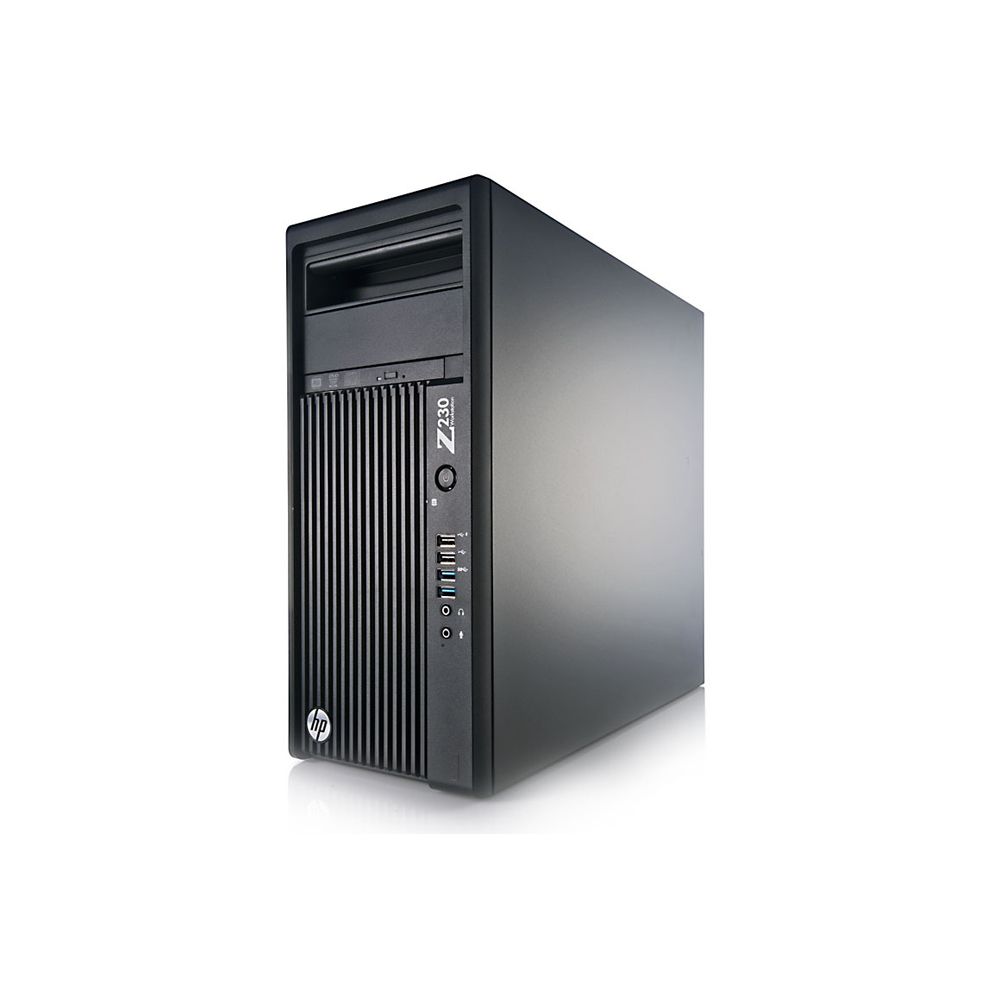 HP Z230 WorkStation; Intel Xeon E3-1246 v3 3.5GHz/16GB DDR3 ECC/256GB SSD;DVD-RW/Quadro 600 1GB/cardreader/Win 10 Pro 64-bit