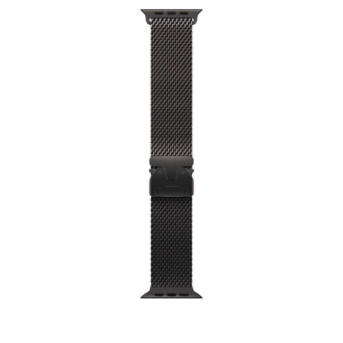 Apple Watch 49mm Loop:  Black Titanium Milanese Loop - Small