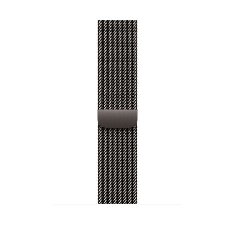 Apple Watch 46mm Loop:  Slate Milanese Loop - M/L