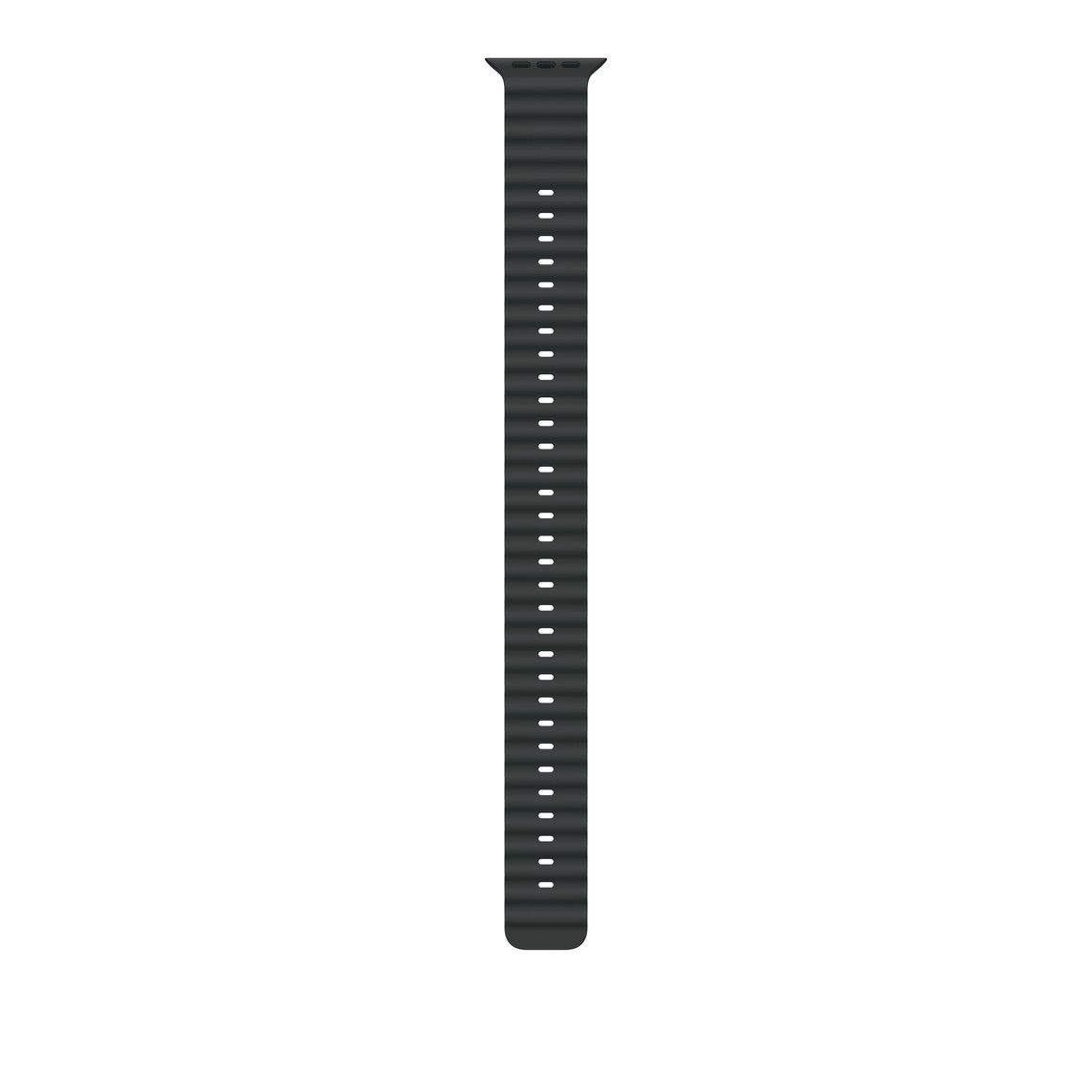 Apple Watch 49mm Band:  Black Ocean Band Extension - Black Titanium Finish