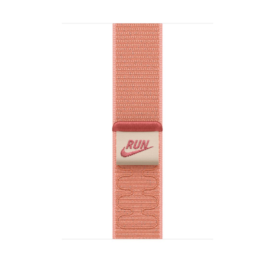 Apple Watch 46mm Loop:  Alpenglow Pink Nike Sport Loop