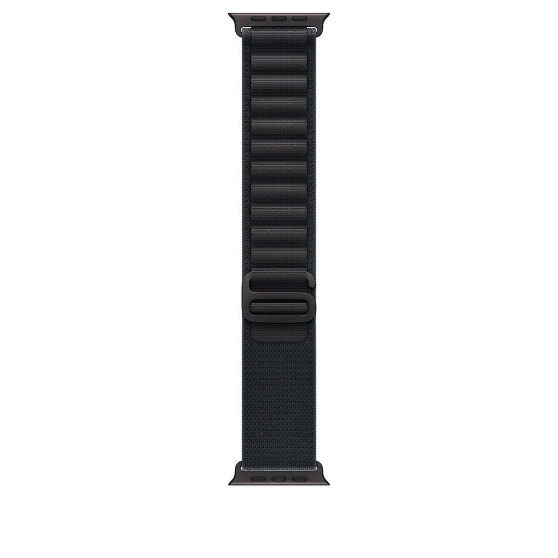 Apple Watch 49mm Loop:  Black Alpine Loop - Medium - Black Titanium Finish