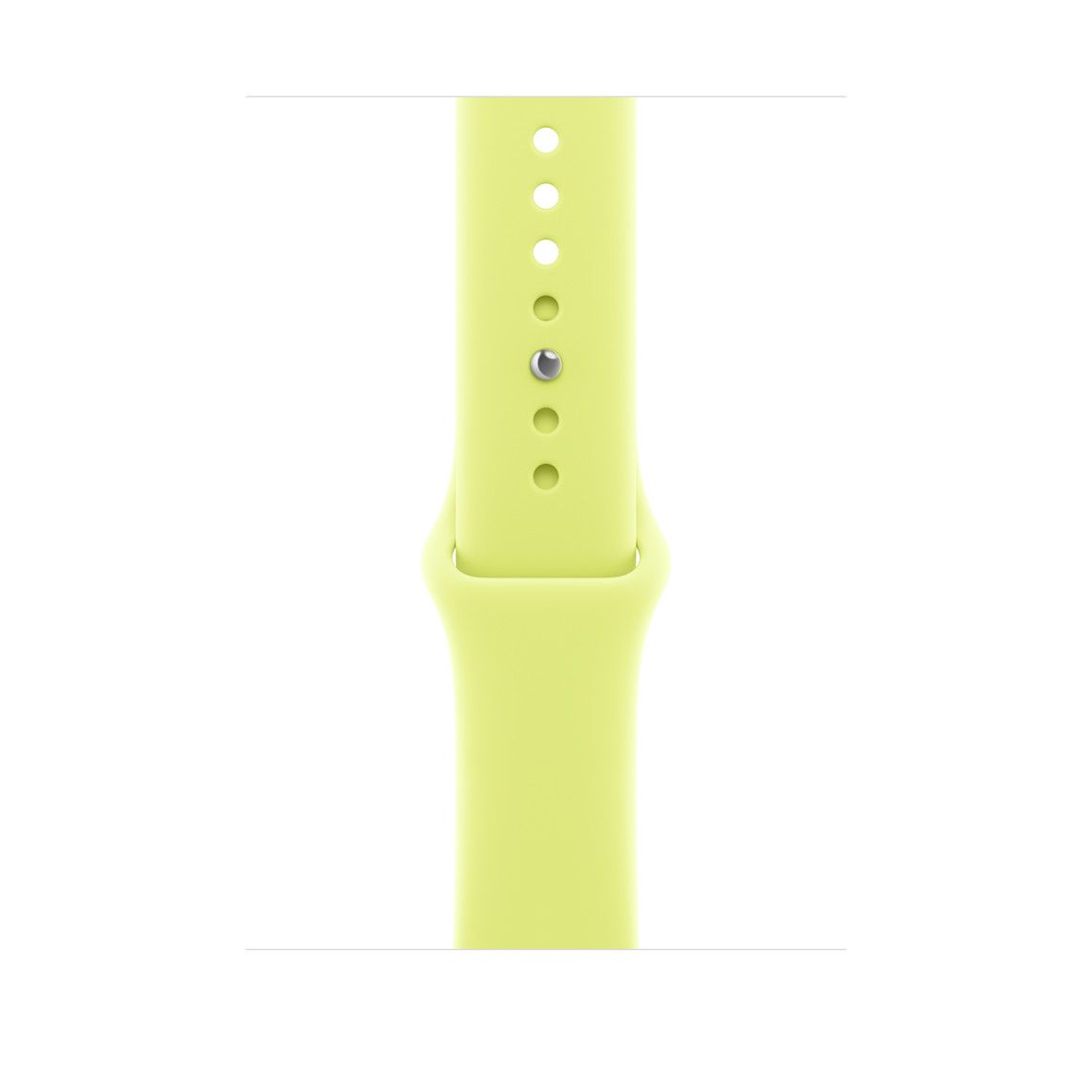 Apple Watch 46mm Band:  Neon Yellow Sport Band - M/L - SEASONAL