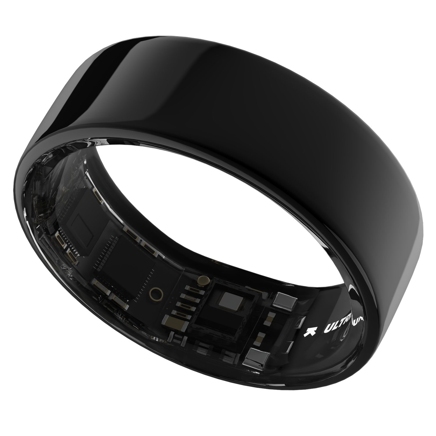 Ultrahuman Ring Air - Smart Ring, Charger, USB Cable / Size-10- Aster_Air_Black