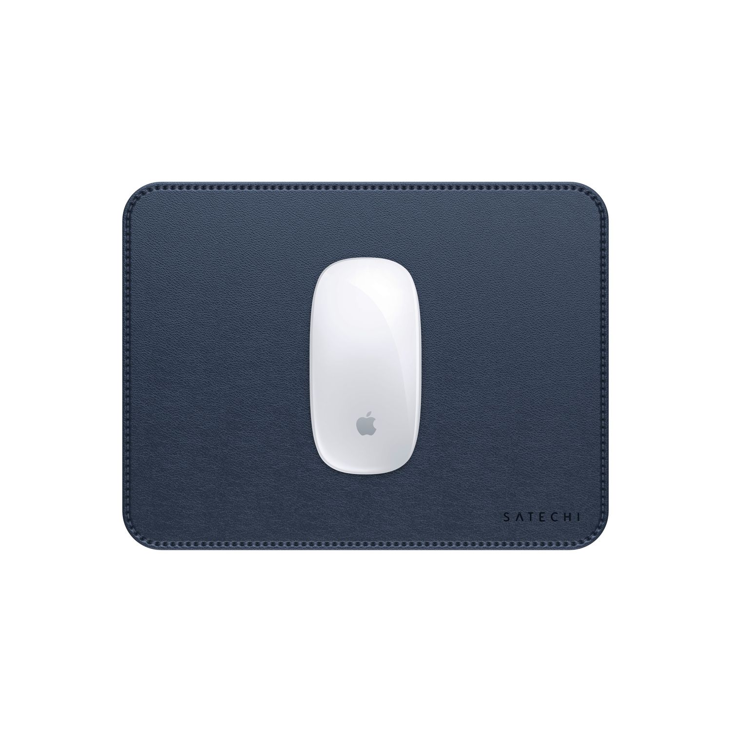 Satechi Vegan-Leather Premium Mouse Pad - Blue