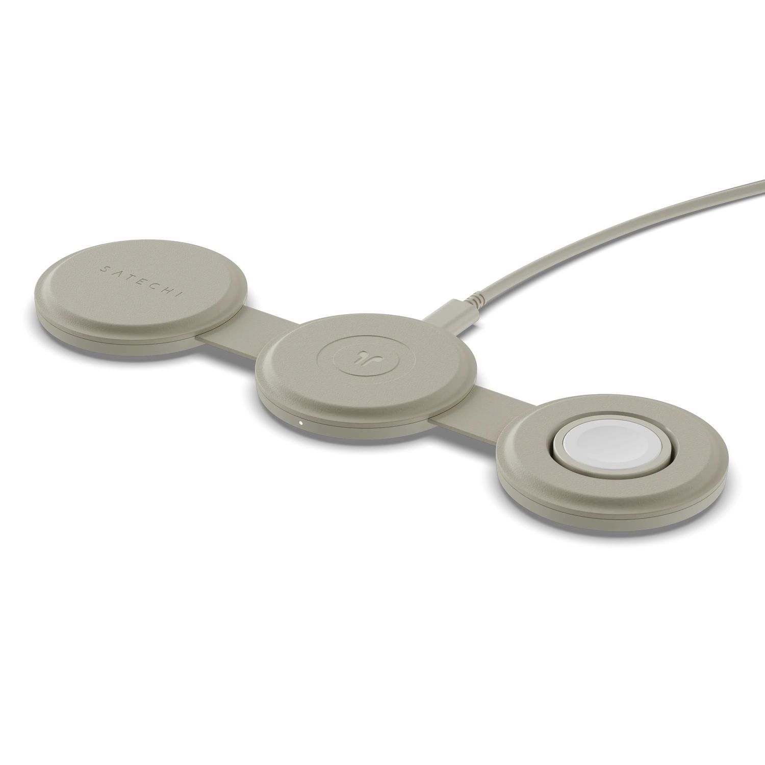 Satechi OntheGo 3-in-1 Wireless Charger - Sand