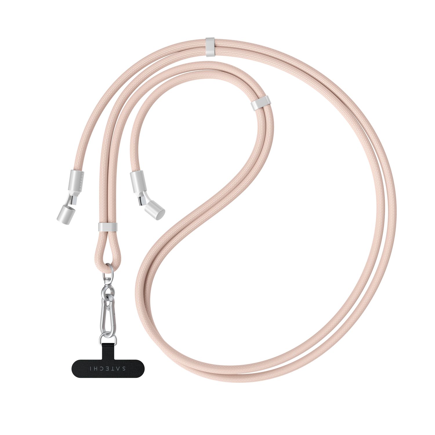 Satechi OntheGo Crossbody Lanyard Cable - Desert Rose
